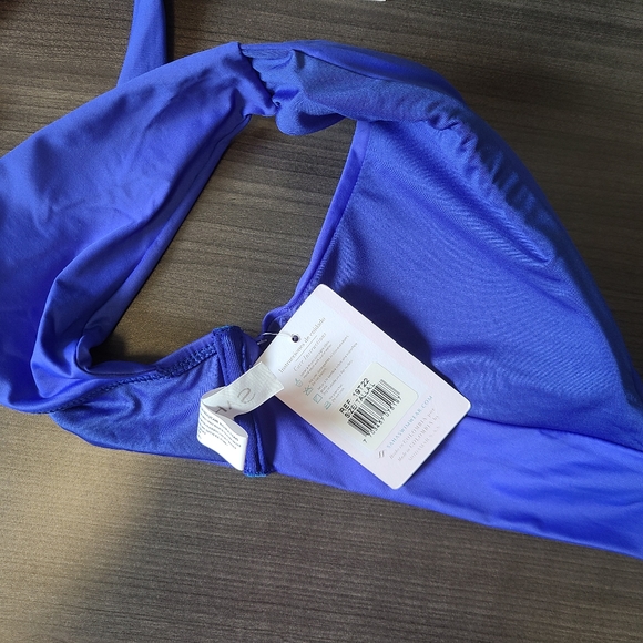 Saha Sierra Wide Strap Bikini Swim Top Large NWT - Picture 4 of 4